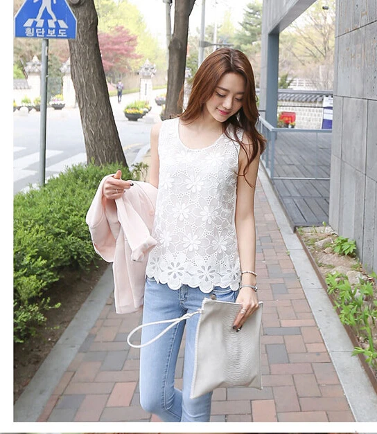 Рисунок 2 - Летняя женская кружевная жилетка 10 шт