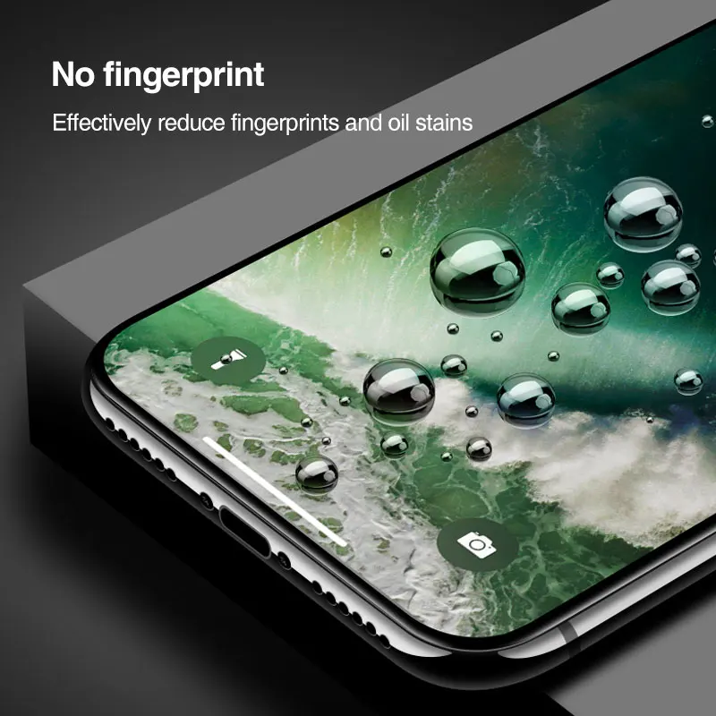 Закаленное стекло 9D с полным покрытием для iPhone 8 Plus 7 XR Защитное экрана XS MAX 6 6s