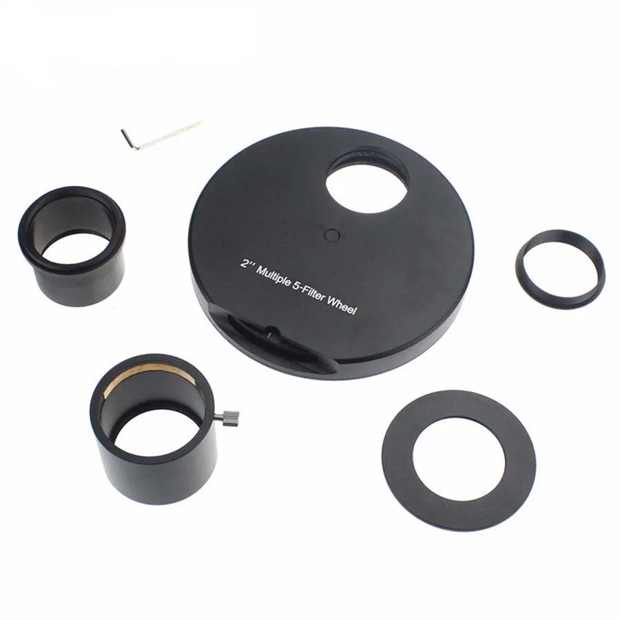 2 дюйма 5 позиций ручной фильтр колеса Глубокий космос планетарный телескоп