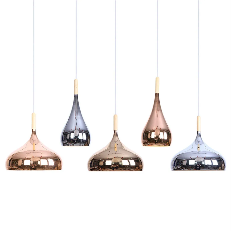

Лампа в скандинавском стиле в стиле пост-модерн, хромированная лампа из розового золота для ресторана, гостиной, простые креативные светиль...