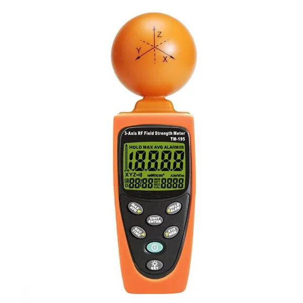 

New Original High Sensitive 3-Axis RF Field Strength Meter Electromagnetic Radiation Detectors High Frequency 50MHz~3.5GHz Meter