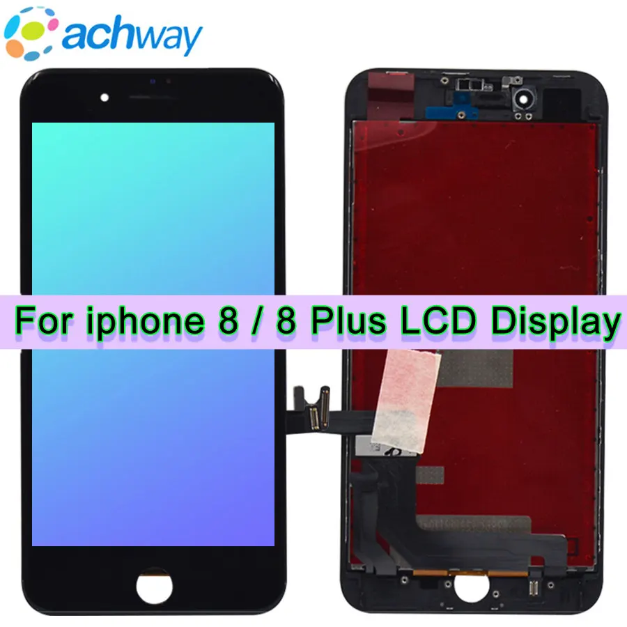 ЖК дисплей для iphone 8 с сенсорным экраном и дигитайзером Plus Apple / 3D бесплатная