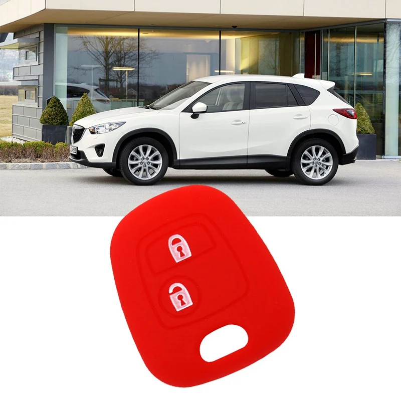 Автоматический женский зонт в силиконовый чехол для ключей от машины мягкий 206 307