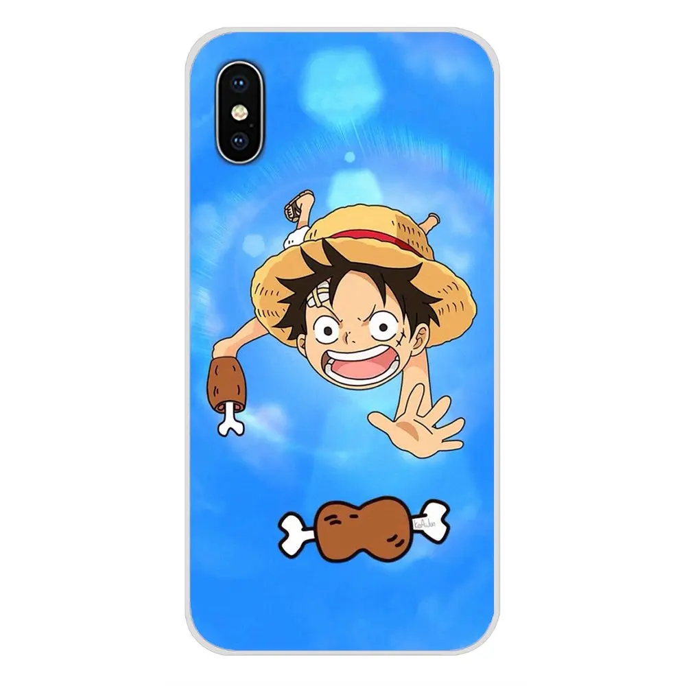 One piece luffy gear 2nd мягкие прозрачные чехлы для Apple iPhone X XR XS MAX 4 4S 5 5S 5C SE 6 6S 7 8 Plus ipod touch |