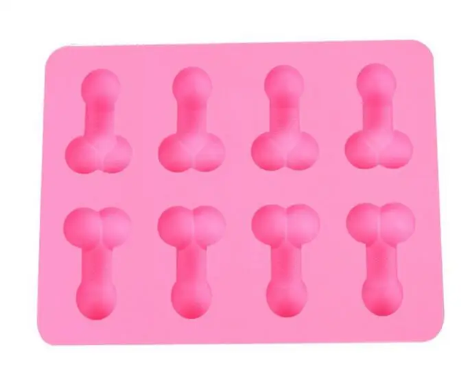 Силиконовый кубик льда кухонные инструменты новинка прикольный подарок пенис