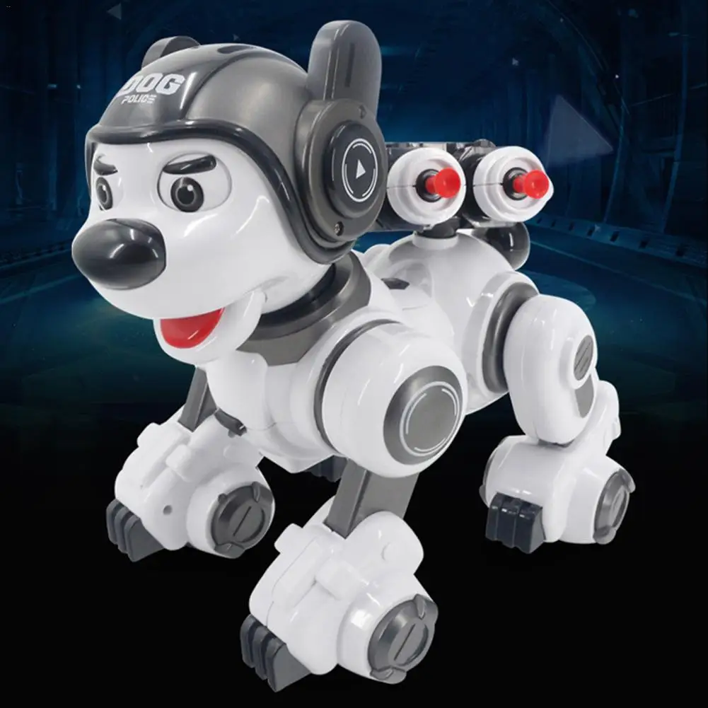 Умный робот RC игрушка для собак Умные Электронные Домашние животные собака Интеллектуальный робот подарок на день рождения раннее образование программируемая кукла-робот