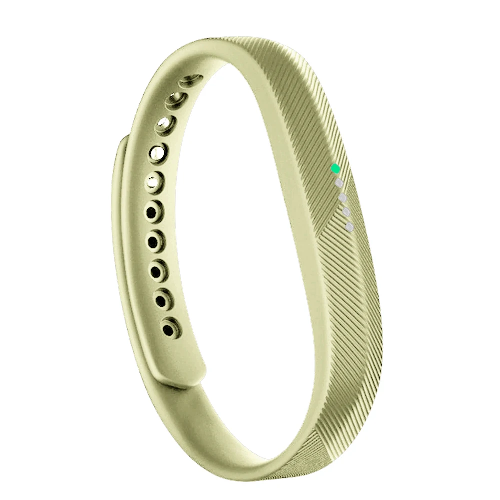 Аксессуары для Fitbit Flex, 2 ремешка, розовое золото, ремешок для наручных часов, ремешок для Fitbit Flex 2, сменный Браслет для умных часов