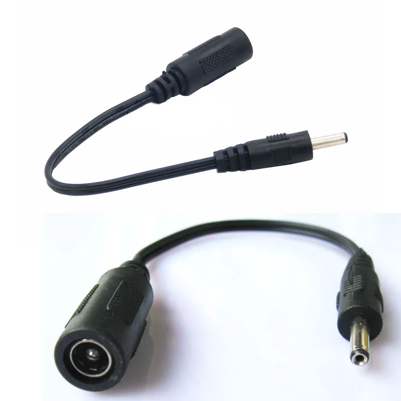 

50 шт. удлинитель постоянного тока, преобразующий штекер 3,5*1,35 мм, штекер на гнездо 5,5*2,1 мм, адаптер питания постоянного тока, Соединительный шнур