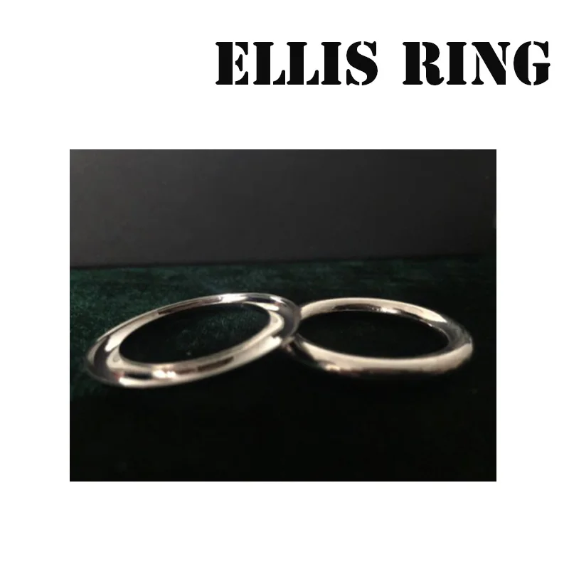 Волшебные трюки Ellis Ring проникают в исчезающую магию мага крупным планом уличные