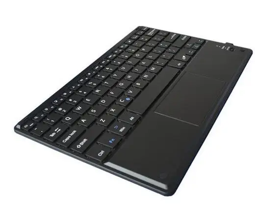 only keyabrod black Универсальная беспроводная Bluetooth клавиатура сенсорная панель для 9,7 дюймового планшета для x98 air 3g/x98 plus/x98 pro/x98 air iii - Цвет: only keyabrod black