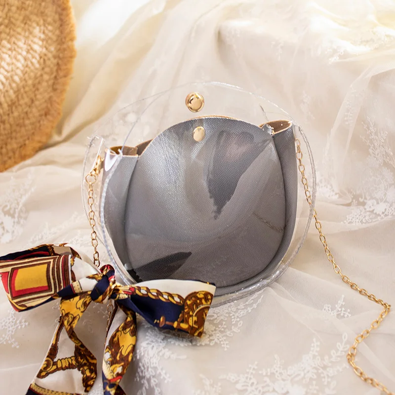 Женские сумки через плечо прозрачные сумочки Bolsos Impermeables De Mujer маленькие для