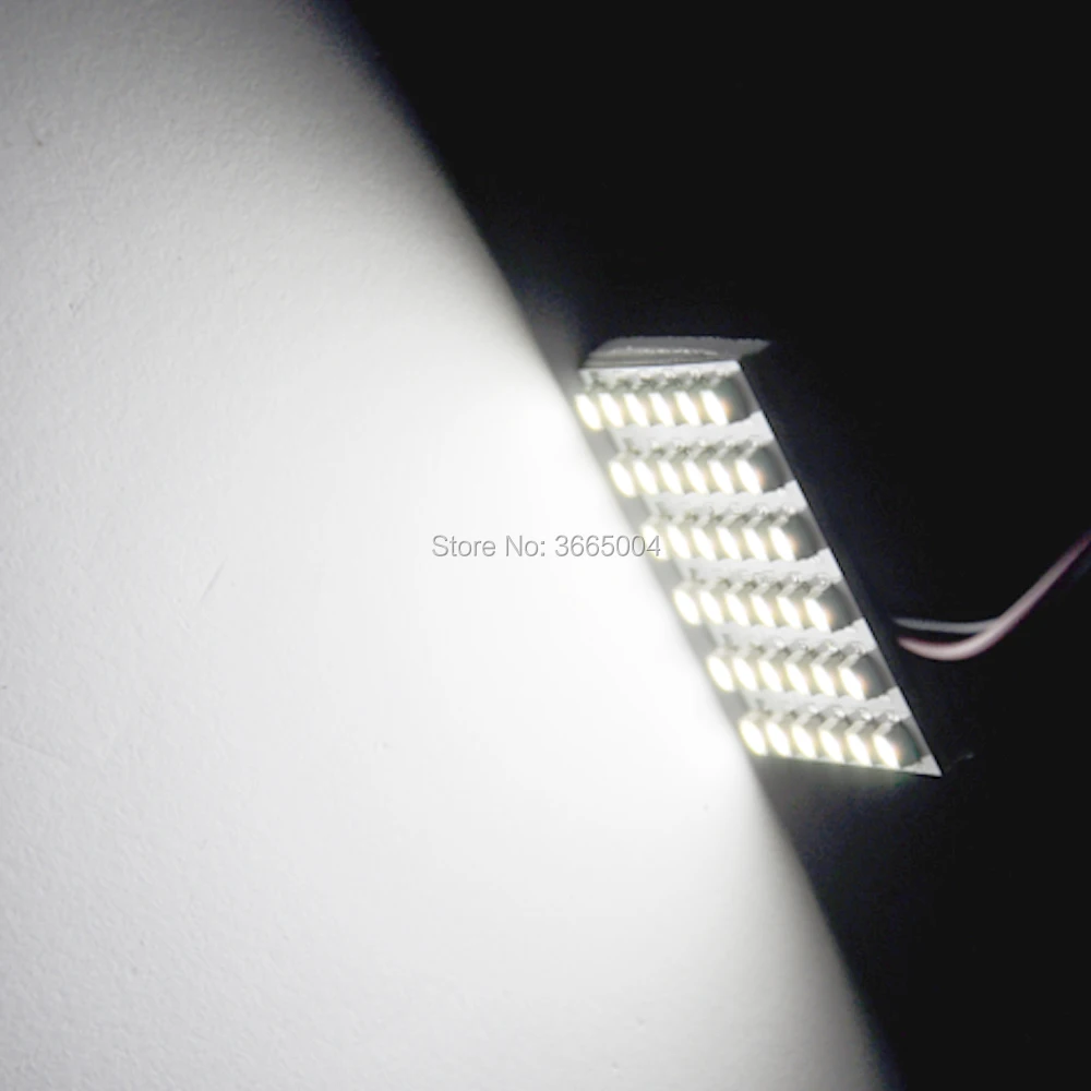 2X Фирменная Новинка 36 3528 SMD 6*6 светодиодный Панель светильник чистого белого