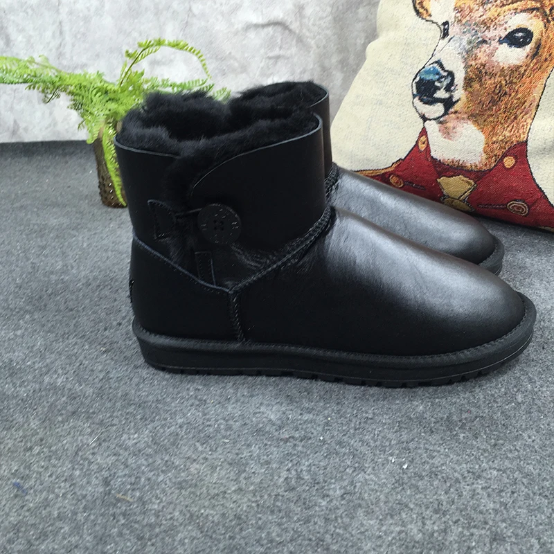 XDXUGG Лидер продаж Женская обувь однотонные мягкие милые женские зимние сапоги без