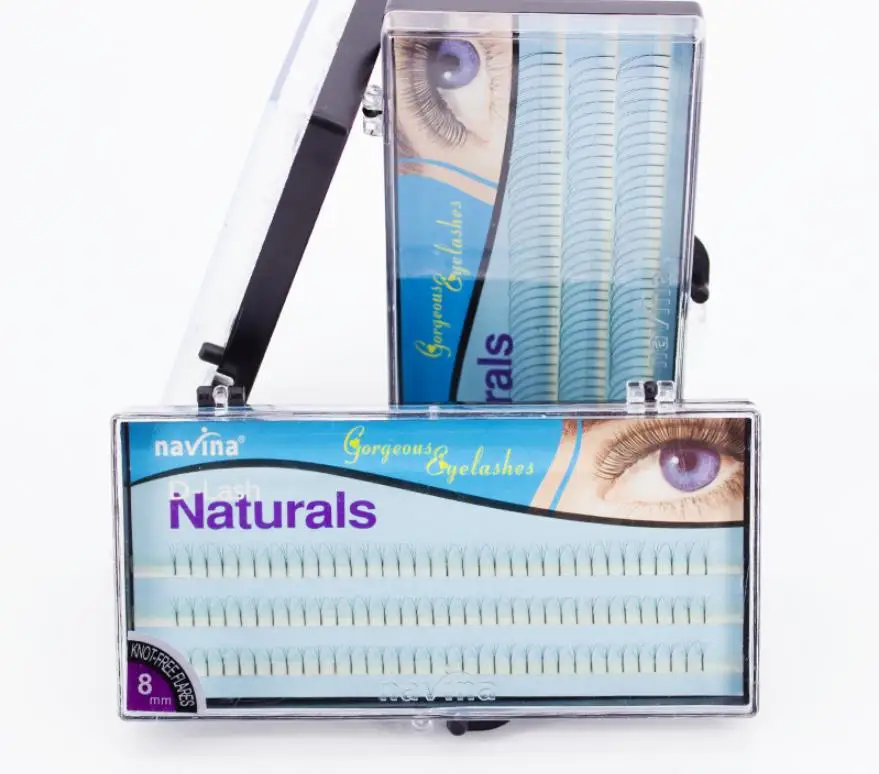 Оптовая продажа 135 шт кластеров/коробка женские Pro черные ресницы макияж