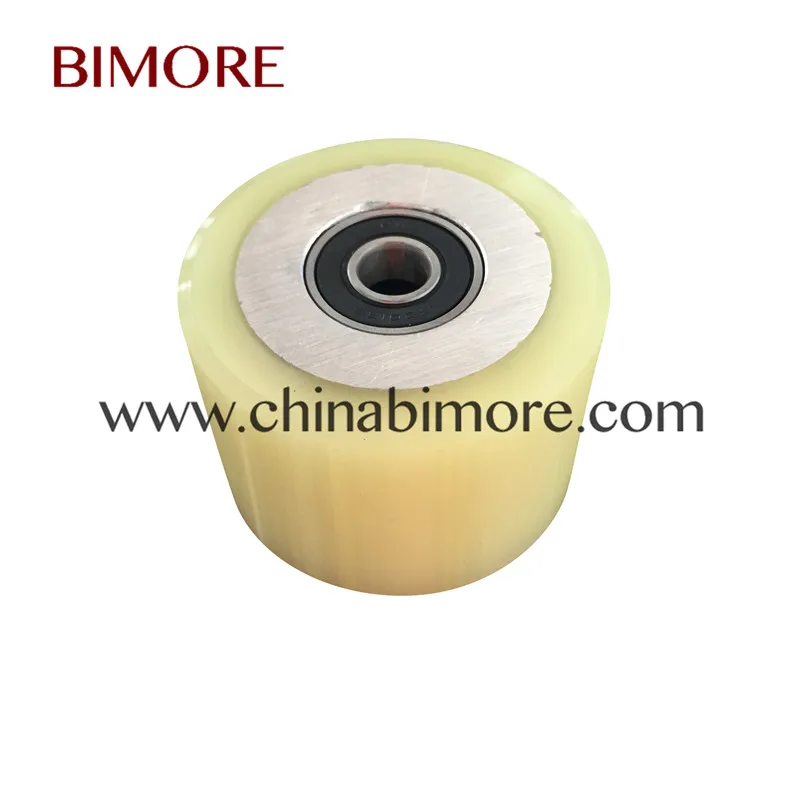 BIMORE OTNC014 GAA332Z4 GAA332AB1 ролик цепи давления эскалатора поручня OD76mm толщина 54 мм
