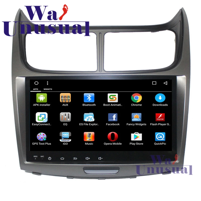 Wanuary 9 &quotчетырехъядерный 32G 2G RAM Android 6 0 Автомобильный радиоплеер для Chevrolet Sail 2010 2011