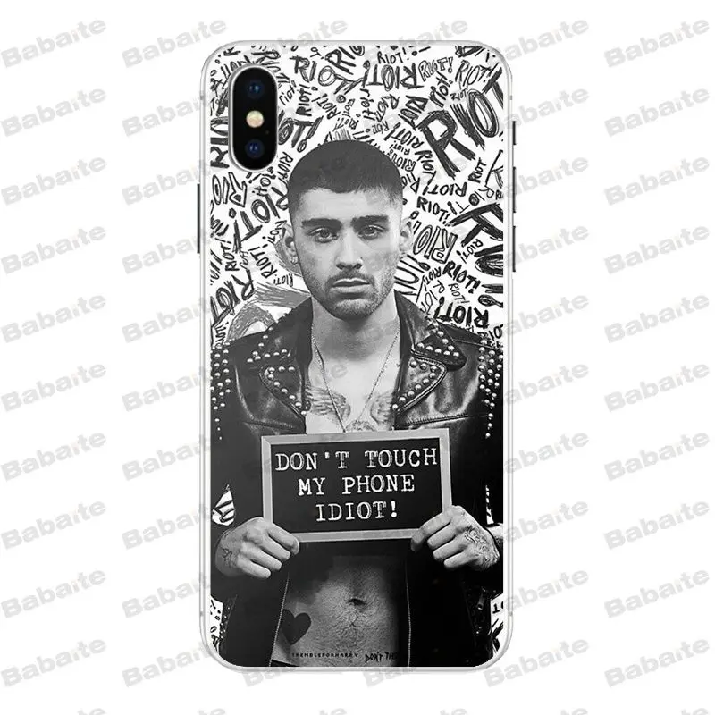 A8 Babaite Zayn Malik One Direction чехол для телефона чехол для iPhone 8 7 6 6S plus X Xs Xr XsMax 5 5S SE 5c Cover11 11pro 11promax - Цвет: A8