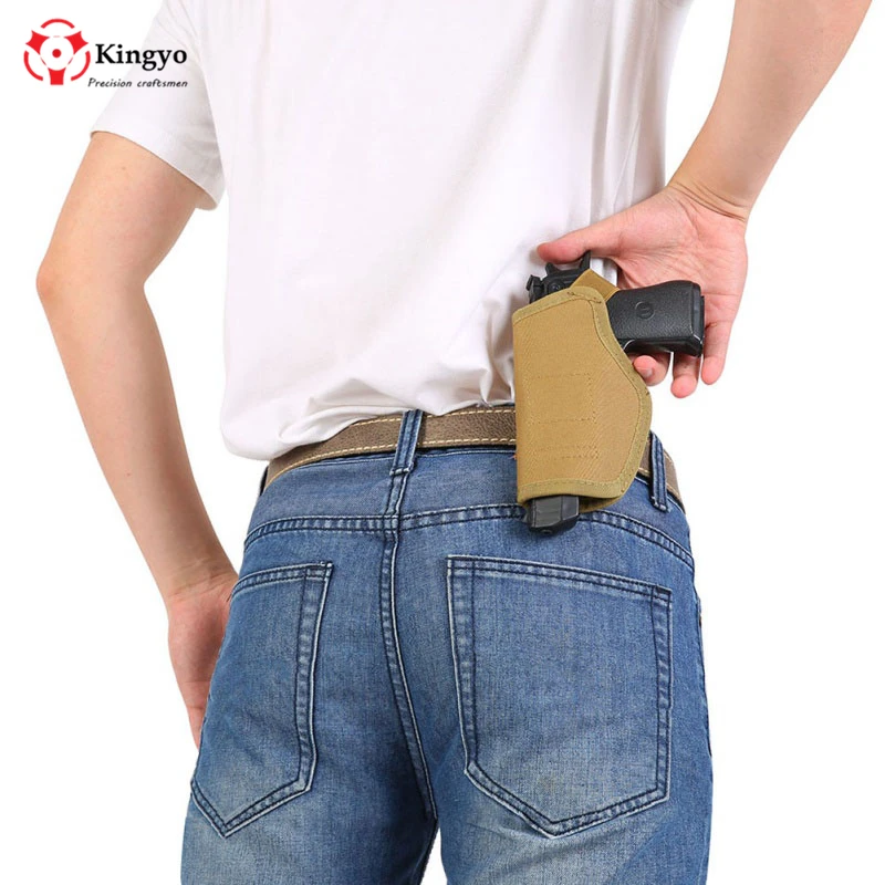 Кобура для скрытого ношения с металлической застежкой IWB кобуре OWB пояс пистолет