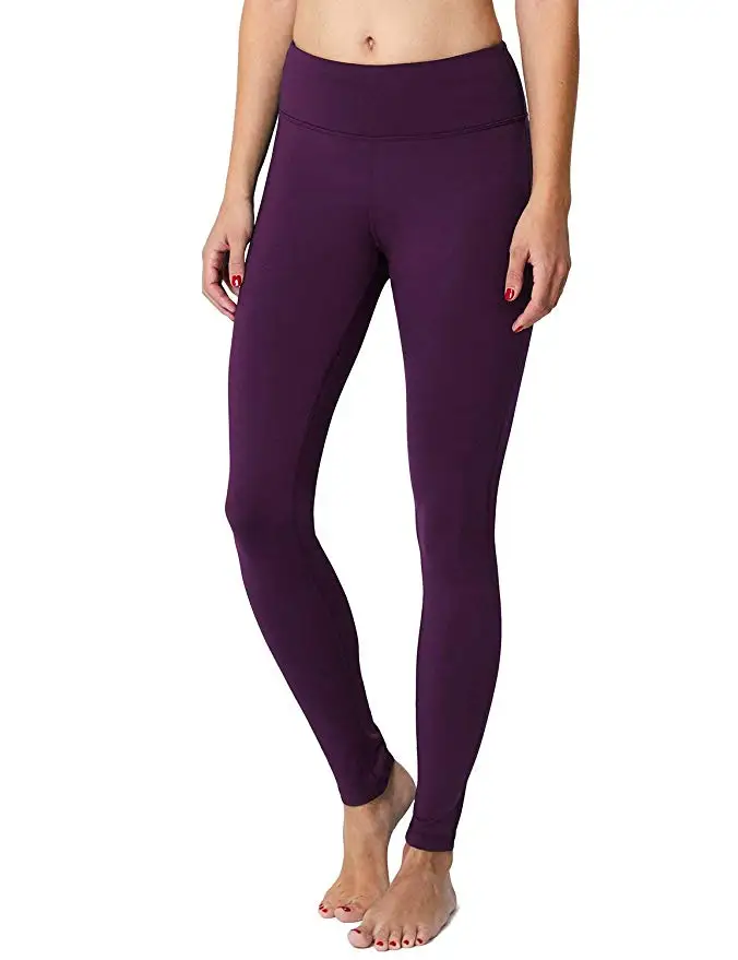 NWT/женские обтягивающие леггинсы 4 способ растянуть ткань Пластика управления Брюки пикантные тренажерный зал power flex yoga tight US4-US12 - Цвет: Deep Purple