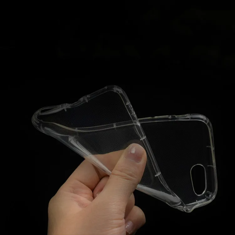 Новый прозрачный чехол из ТПУ 1 шт. для Apple iPhone 7 Plus 6 6s 5 5s SE чехлы на мобильный