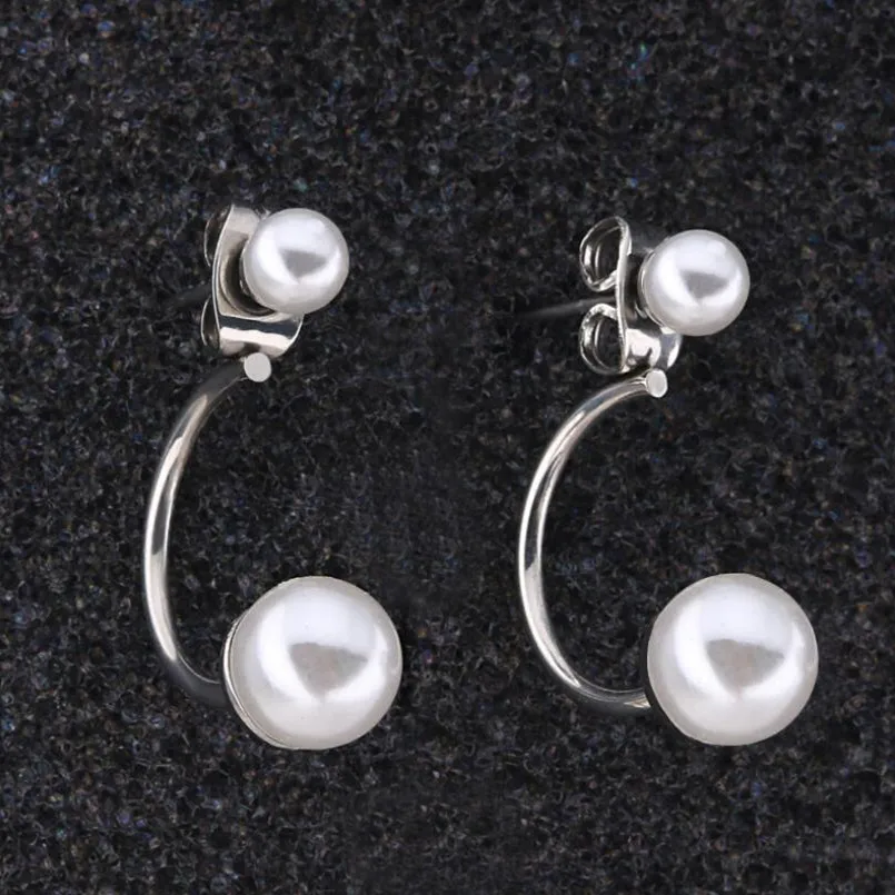 

Серьги-гвоздики из титана и нержавеющей стали, 3 цвета
