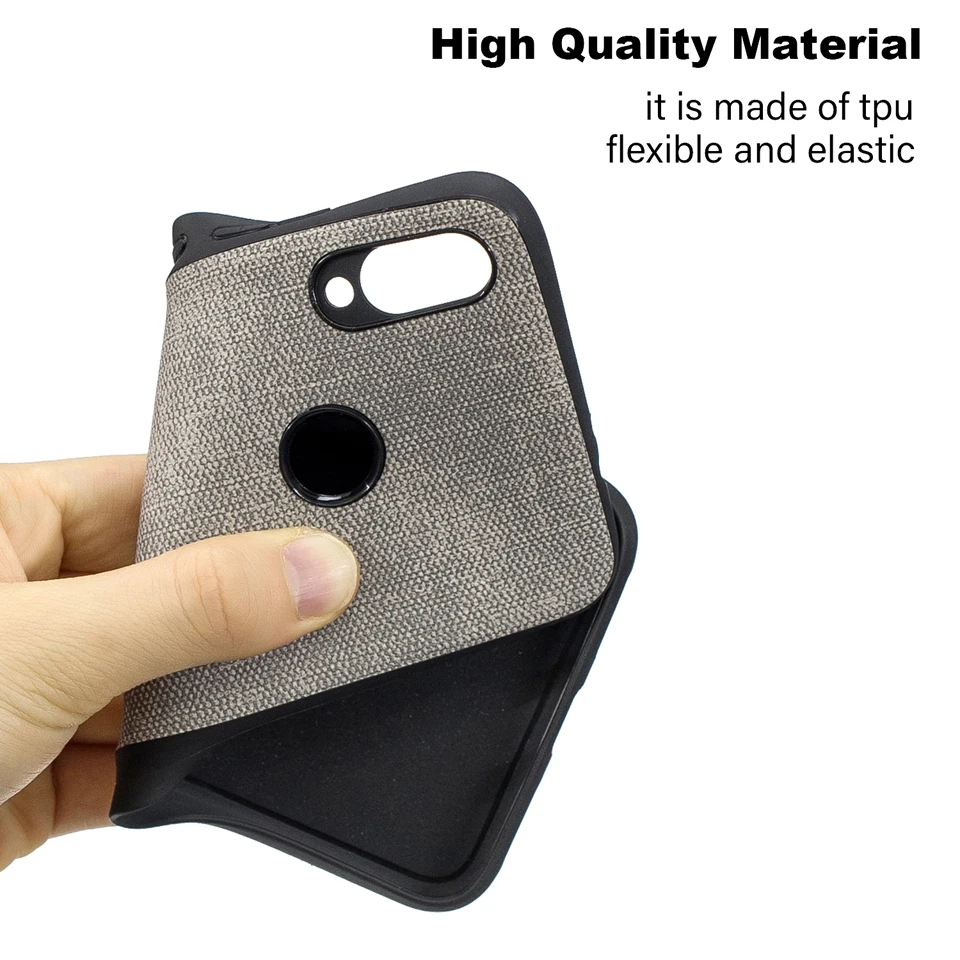 Luxury Denim Fabric Texture Soft Case Mobile Phone Back Cover Coque Funda for xiaomi Mi A2 Lite Redmi 6 6A Pro Note 7 |