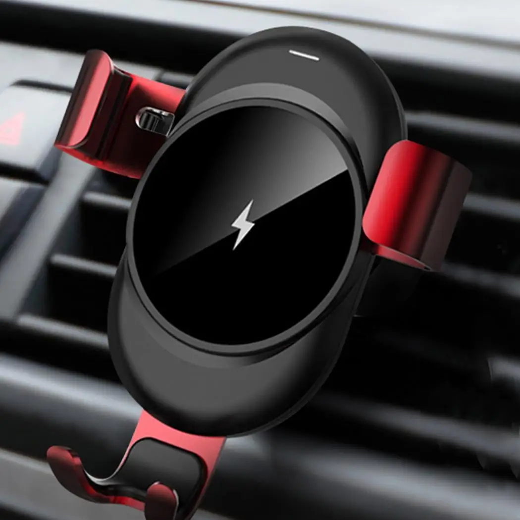 Durable Practical Non-slip Gravity Sensing Car For 4.5-6.5inch Phone Wireless 5V/1A 9V/1.2A Charger | Мобильные телефоны и