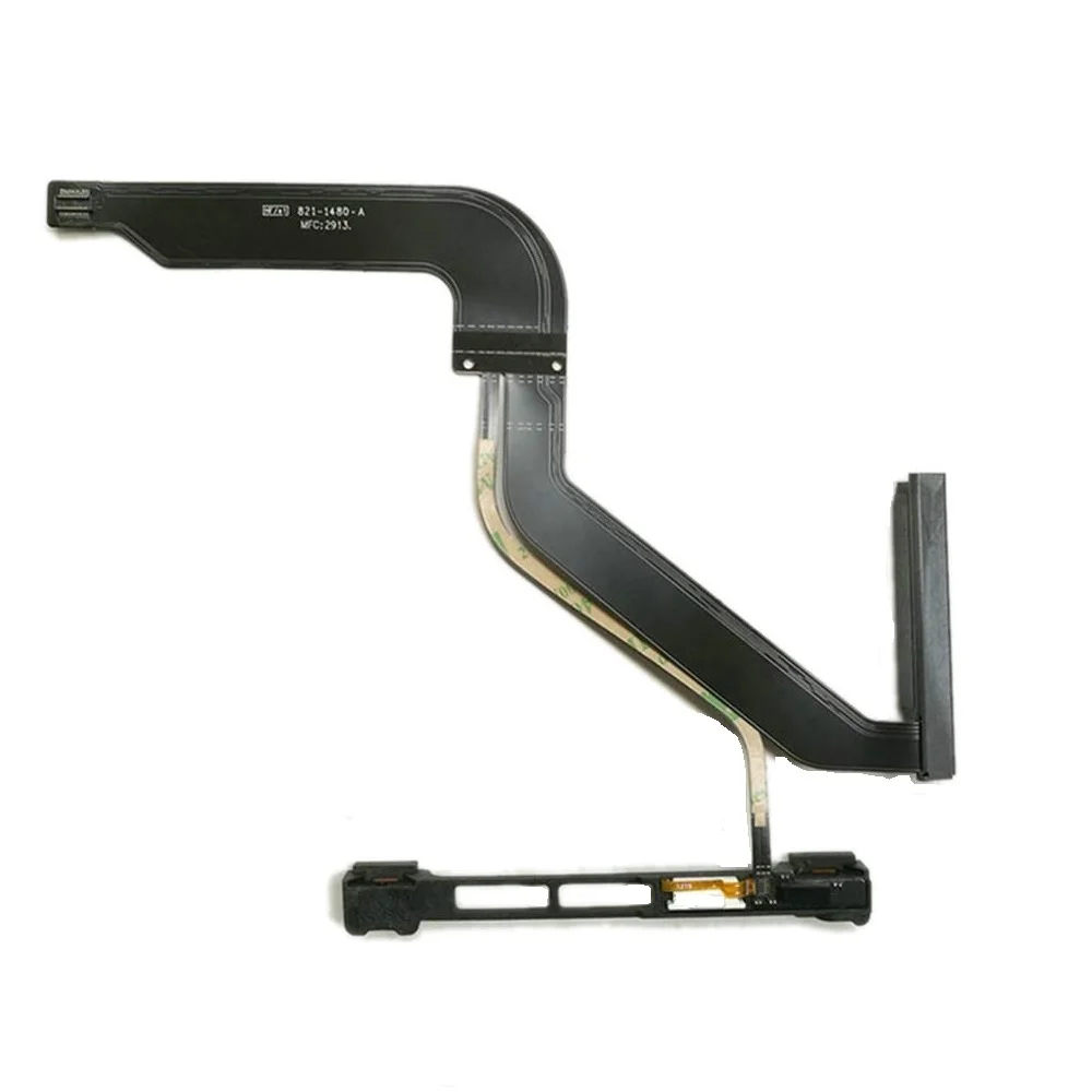 

10Pcs/lot HDD Hard Drive Flex Cable With Bracket 821-1480-A 821-2049-A For MacBook Pro Unibody 13" A1278 2012