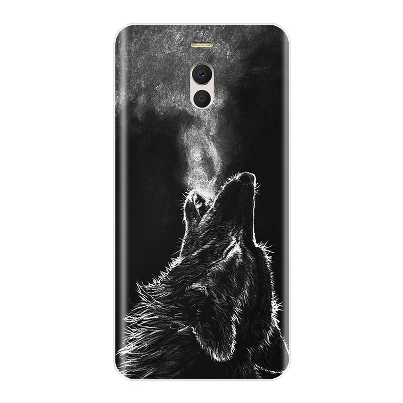 Чехол для Meizu M6 M5 M3 M2 Note Мягкий Силиконовый ТПУ чехол с милым котом M6S M5C M5S M3S M2|Сумки