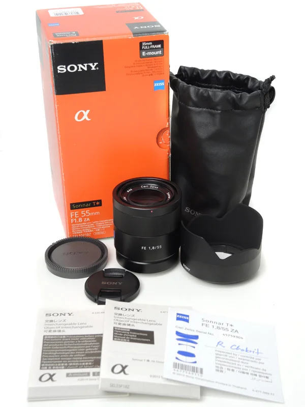 Объектив Sony Sonnar T * FE 55 мм f/1 8 ZA SEL55F18Z|sony fe|sony zeisssony carl zeiss |