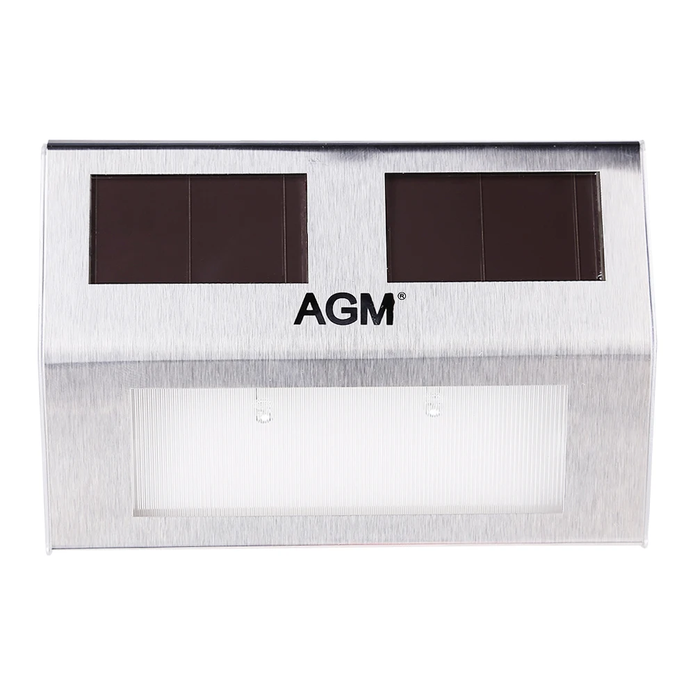 AGM светодиодные панели солнечных батарей настенный светильник Открытый Сад