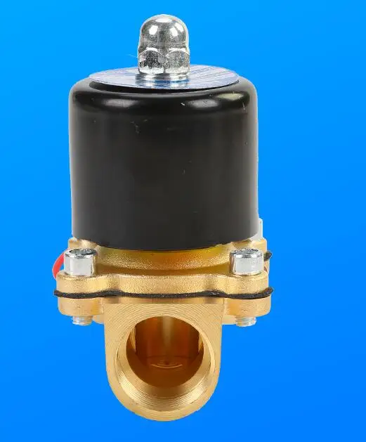 2W200-20 Magnetic Valve Brass Body Solenoid NC Copper Coil 3/4&quot DN20 for Water Oil Gas Control | Обустройство дома