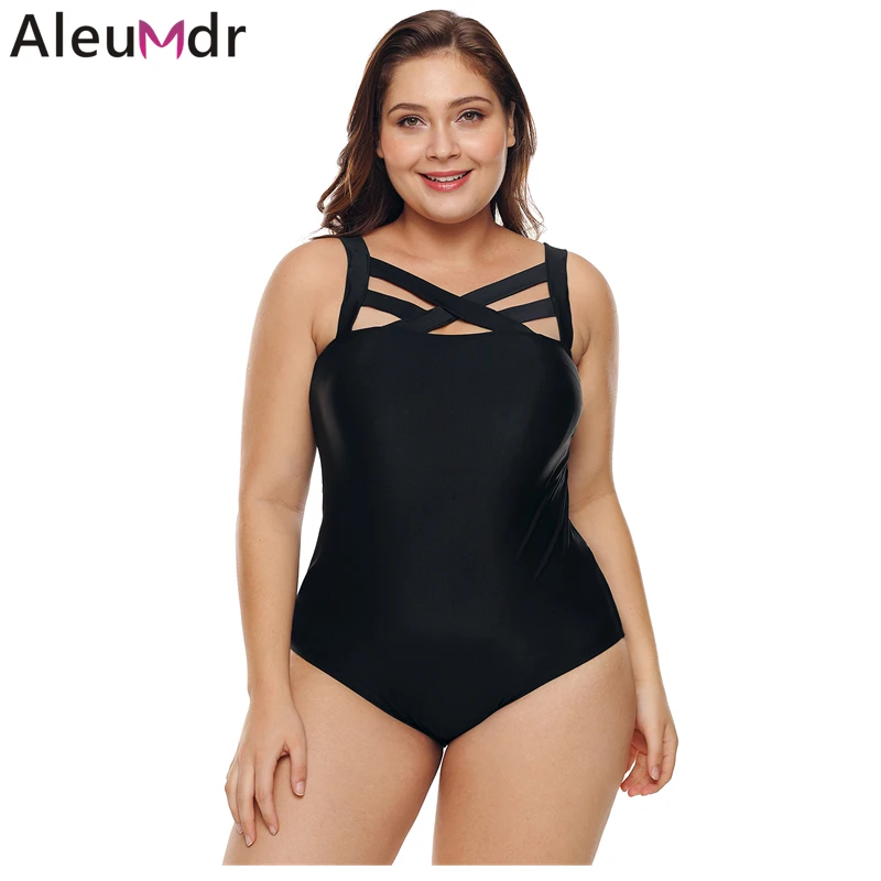 Aleumdr Цельный купальник с лазерным вырезом на ремне глубокий v образный вырез
