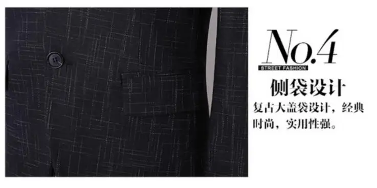 Куртка+ жилет+ брюки) Slim Fit Свадебные костюмы для мужчин костюмы со штанами Бизнес Мужская официальная одежда Высокое качество Мужские повседневные смокинги