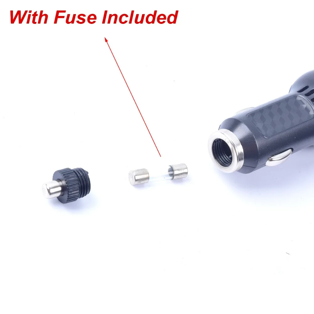 12 V/24 V автомобиль автомобильный прикуриватель Зарядное устройство Mini USB с дополнительной двойной муфтовый стыковочный USB 3-сторонний выход универсальное usb-зарядное устройство для samsung Dash Cam
