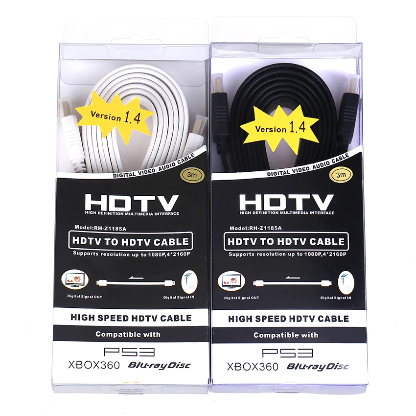 Лучшее качество Дисплей порт кабель DP HDMI 3 м папа к Папа 4K * 2K Ультра Высокое