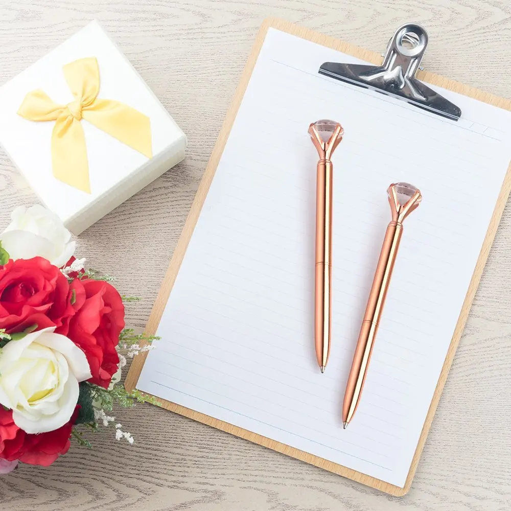 Мини шариковая ручка с металлической блестящей ручек на выбор хрустальные