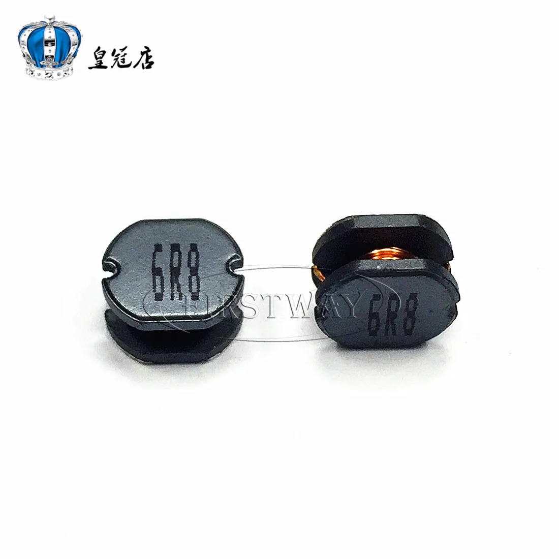 50 шт./SMD Силовые индукторы CD73 CD75 6 8 uH слово: 6R8 I shaped = 7 8*7*3 5 мм/CD75 8*7*5 мм|power inductor|smd power