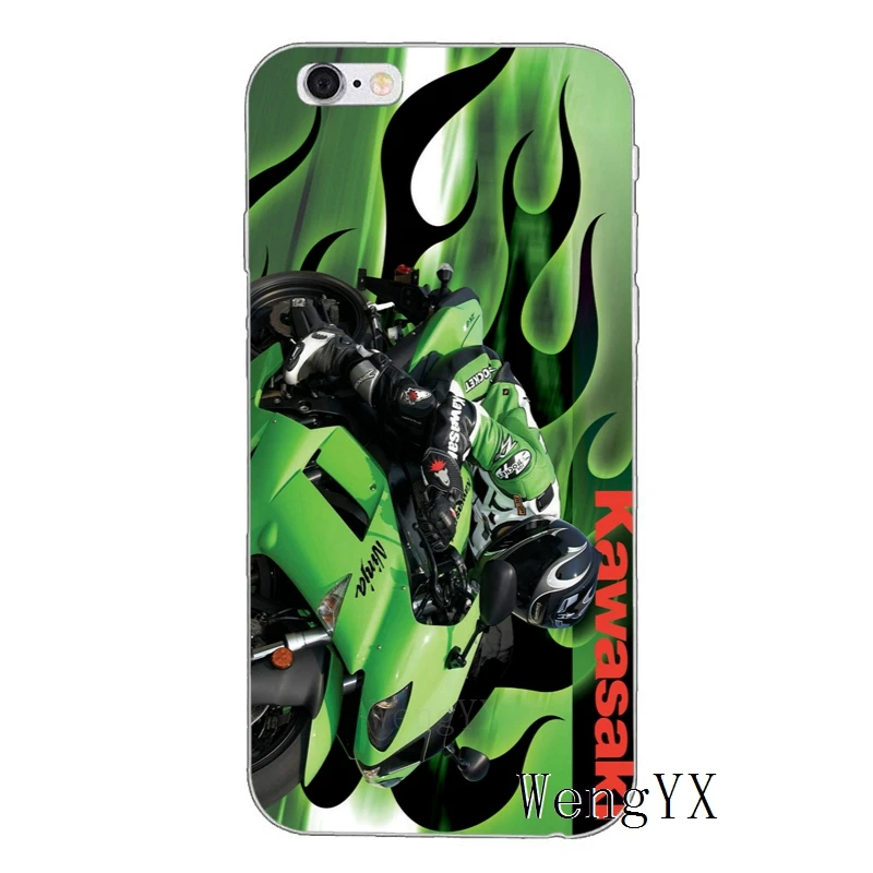 Kawasaki Ninja Zx R Спорт Мотоцикл для samsung Galaxy J4 J5 J6 J7 A5 A7 A8 A9s Plus Prime star мягкий чехол для телефона
