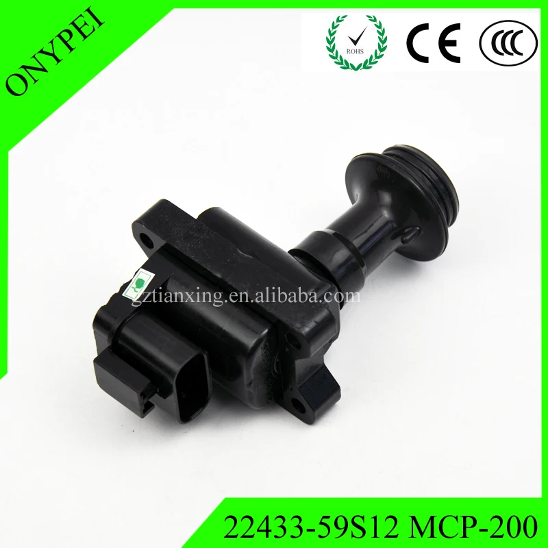 Катушка зажигания 22433-59S12 MCP-200 22433-59S10 22433-59S11 для 1987-1989 Nissan Pulsar NX 1.6L 1.8L 2243359S10 22433 59S12 |