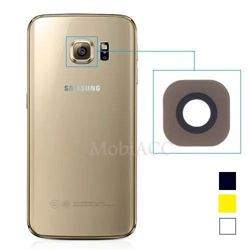 Оригинальный стеклянный объектив для камеры Samsung Galaxy S6 edge запасная часть с