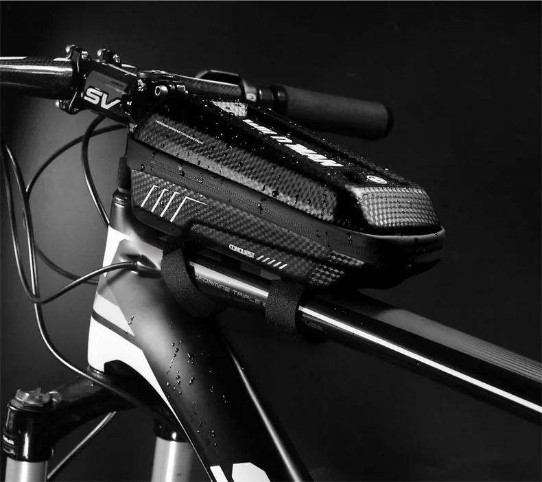 Велосипедная сумка, велосипедная сумка, MTB, передняя Труба, сумка для горного велосипеда, водонепроницаемая, для верховой езды, оборудование, портативный руль для хранения