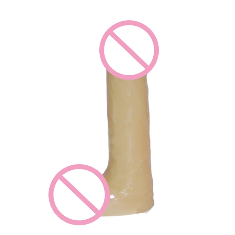Реалистичный силиконовый фаллоимитатор крепкая присоска пенис Желейный Женский