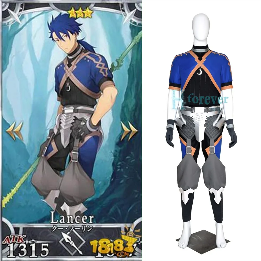

[На заказ] аниме Fate/EXTELLA LINK Cu Chulainn Ballte Униформа Ver косплей костюм для мужчин Хэллоуин Бесплатная доставка Новинка 2019.