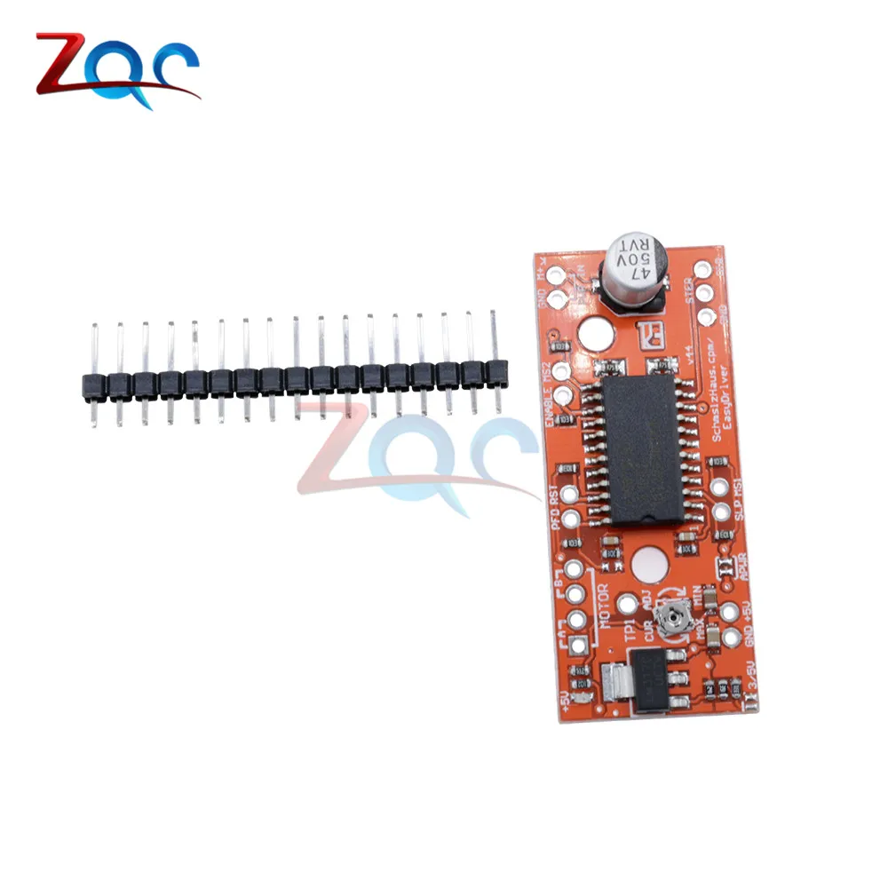 A3967 EasyDriver Shield тактовый шаговый двигатель драйвер V44 для Arduino поддержка 4/6/8 Wire Steppers