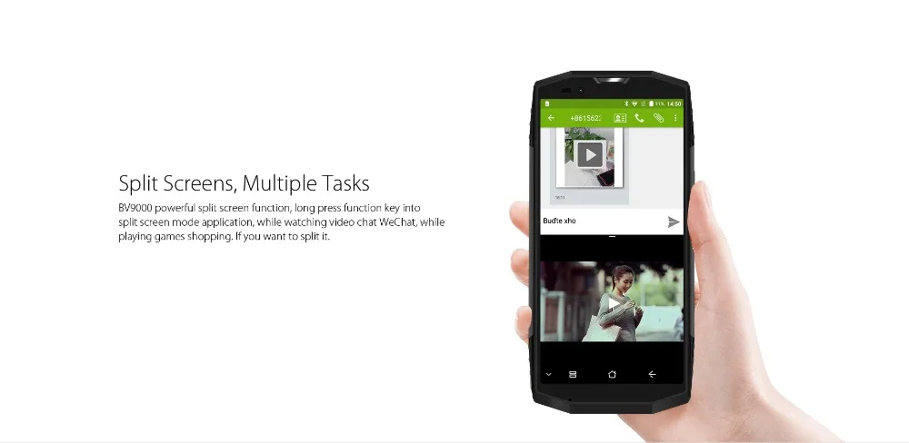 Blackview BV9000 5,7 дюйма Экран Helio P25 Octa Core 4 ГБ+ 64 ГБ IP68 Водонепроницаемый NFC 4 г смартфон 4180 мАч Батарея 13.0MP Камера