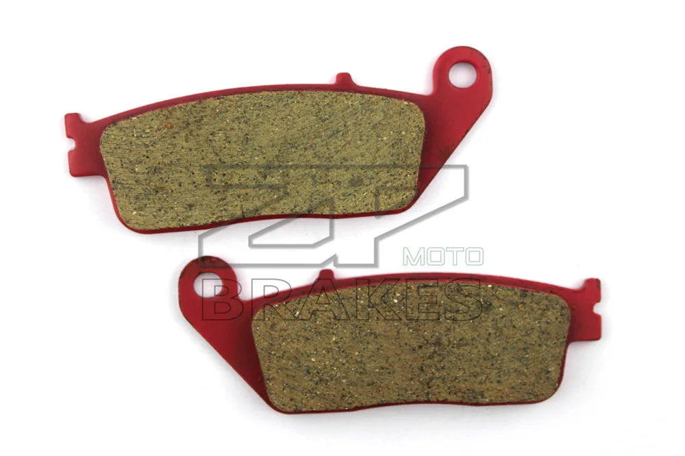 Motorcycle Disc Brake Pads Fit HONDA CB 600 F2Y / F21 F22 S Hornet 2000 2004 Front OEM New Red Carbon Ceramic Free shipping|honda cb 600|cb 600honda