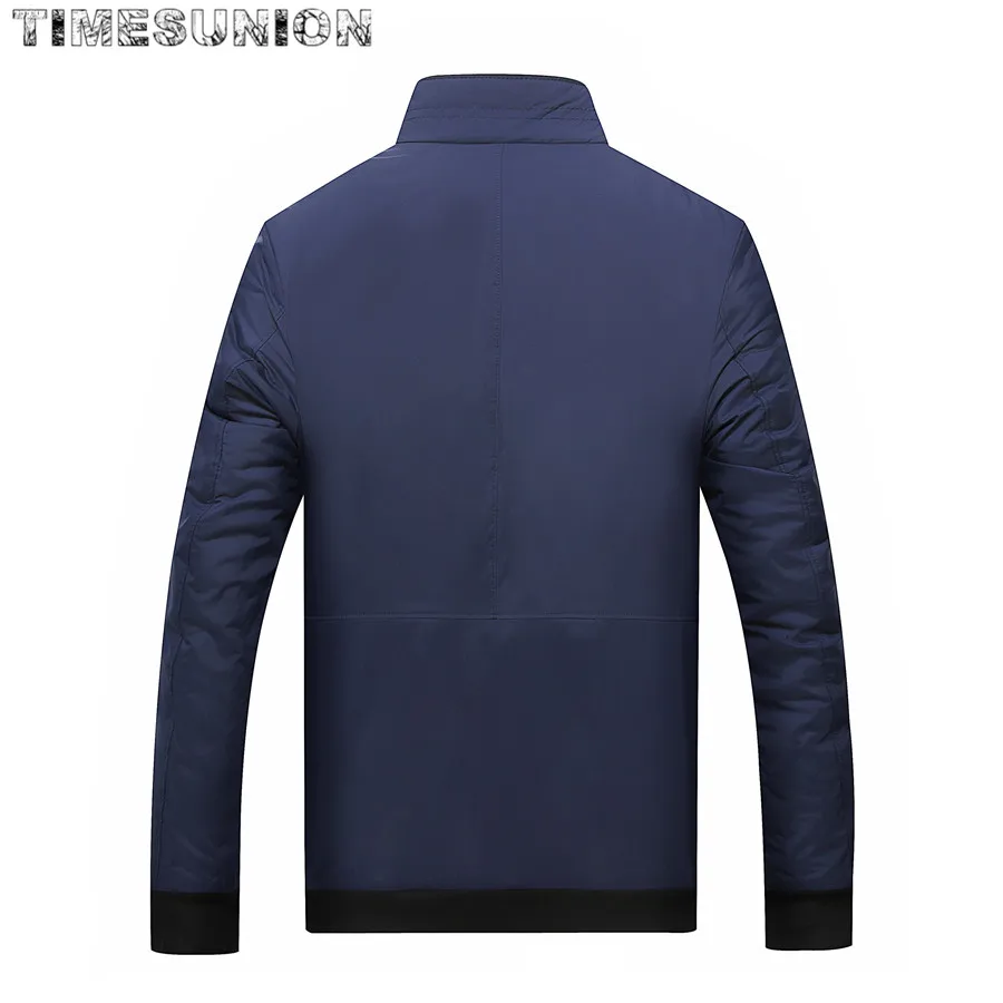 Мужская однотонная зимняя куртка на молнии размеры 5XL 6XL 7XL 8XL | одежда