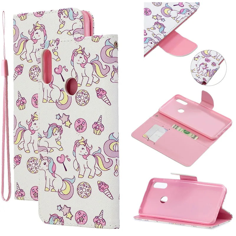 

Cartoon Dog Case For Coque Asus Zenfone Max Pro M2 ZB631KL Case Flip Leather Back Cover For Asus ZB631KL Case Cover Phone Case