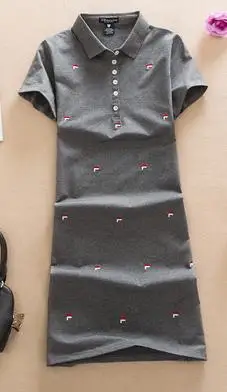 6 Baharcelin 4XL 5XL поло Повседневные платья Festa футболка Femme летняя верхняя одежда женское платье трапециевидной формы с принтом Vestidos большой размер - Цвет: 6